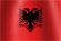 National flag graphic of Albania