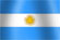 National flag of the country of Argentina (image)