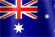 National flag of the country of Australia (image)