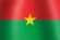 National flag graphic of Burkina Faso