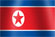 National flag of the country of North Korea (image)