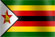 National flag of the country of Zimbabwe (image)